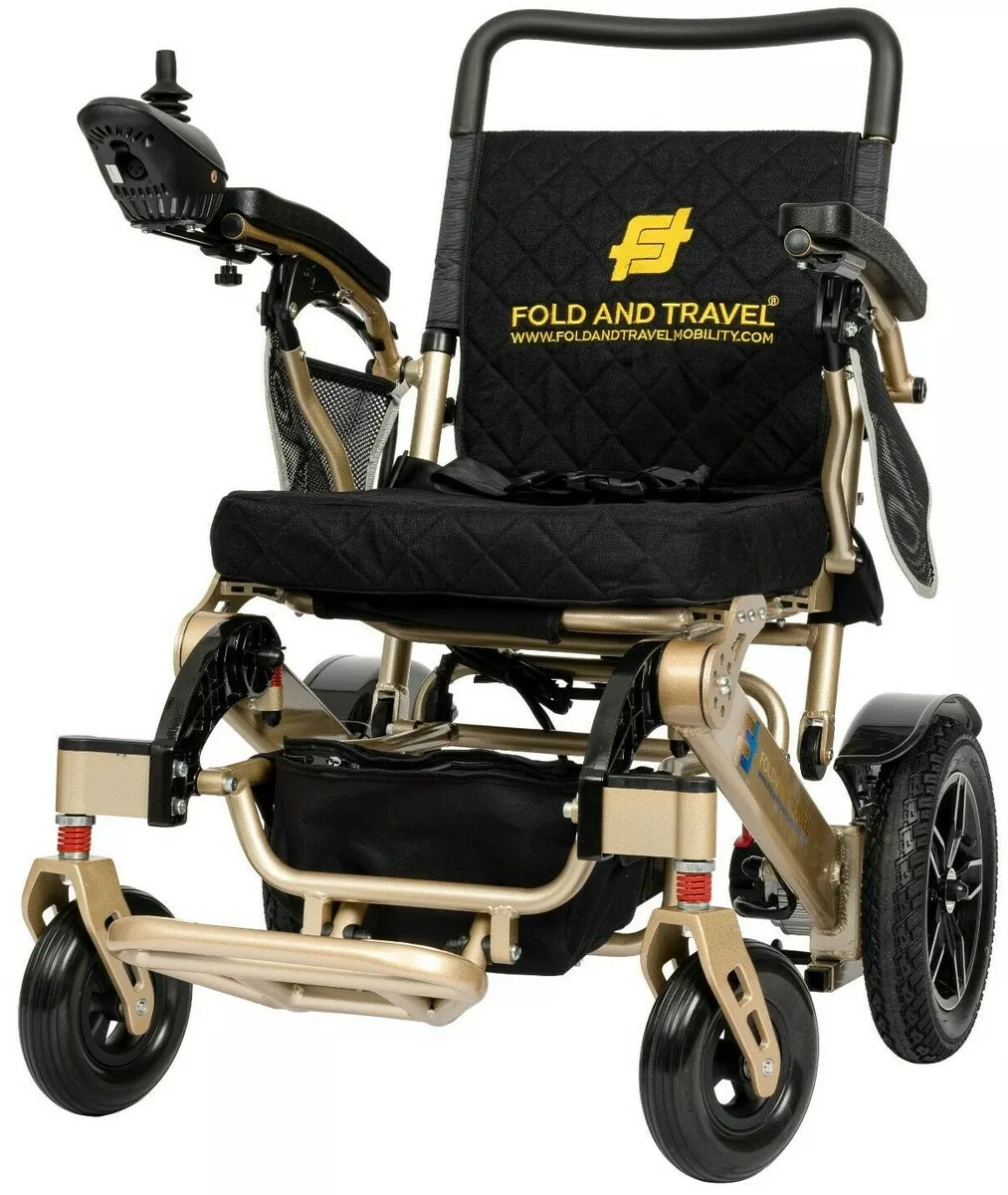 Fold and Travel Electric Wheelchair Medical Mobility Powered Wheel chair