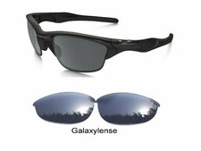 Galaxy Replacement Lenses For Oakley Half Jacket Sunglasses Black Color