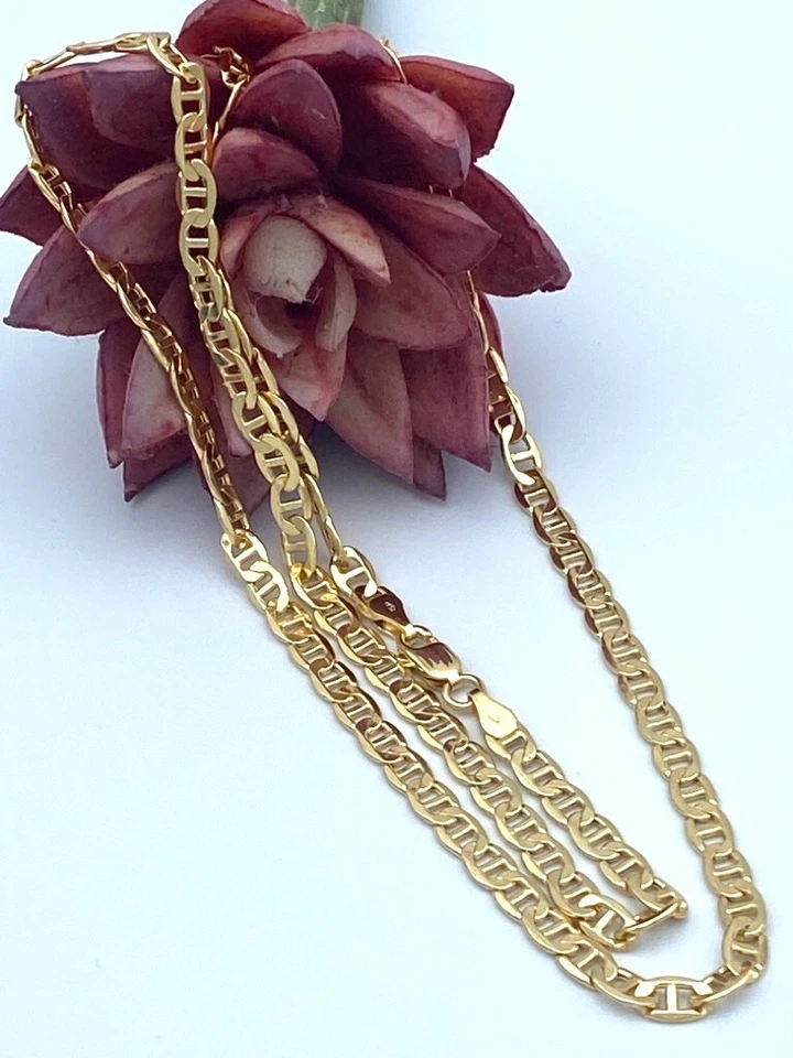60 cm Halskette 750 Gelbgold 18 KT Gold Kette *11,5g* Herrenkette👍EDEL - Bild 4 von 4