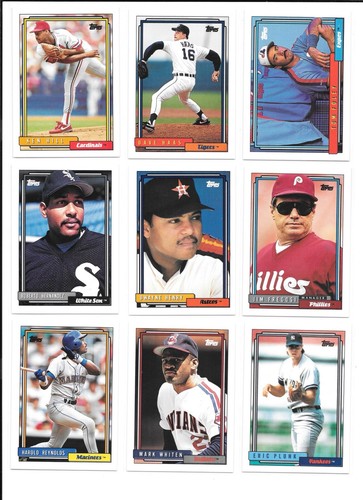 1992 Topps Baseball Trading Cards / Choose #s 601 - 792 / mb16 - Picture 69 of 119