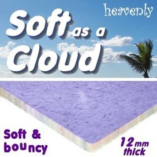 cheapest SOFT AS A CLOUD 12mm thick foam carpet underlay -buy just what you need