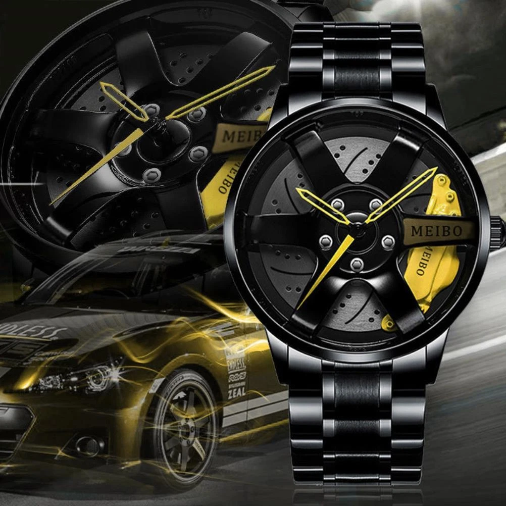 Car hotsell wrist watch