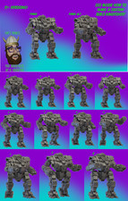 Kingfisher Alt Mech Model For Battletech  11+...