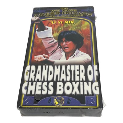 Grandmaster of Chess Boxing (VHS, 2000) Brand New Sealed Video Tape Vintage Film