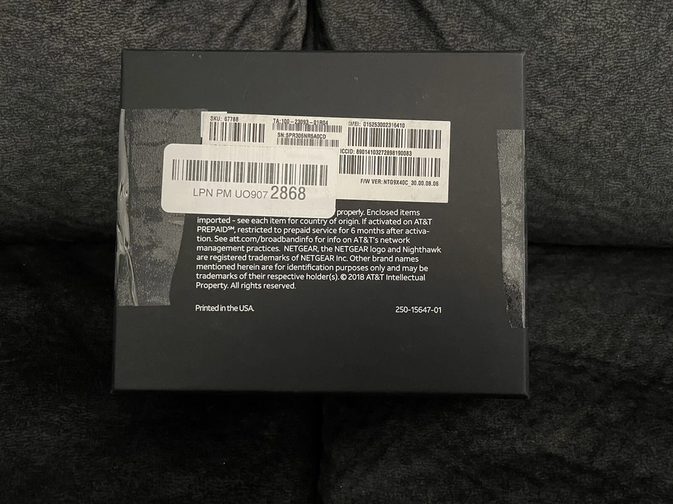 Netgear Unite Express 2 Aircard 797S AT&T 4G LTE Mobile Hotspot - Image 2 of 4