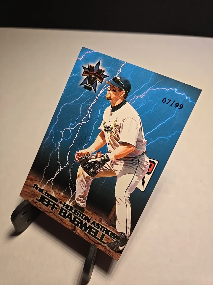 Jeff Bagwell-2000 Pacific Vanguard verde alto voltaje 07/99 #18- Houston Astros Foto 2 de 4