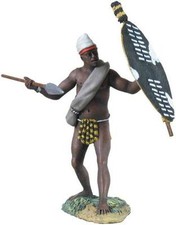 BRITAINS ANGLO ZULU WAR 20134 NATAL NATIVE CONTINGENT WITH SPEAR