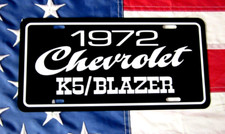 1972 Chevrolet K5 Blazer License Plate Car Tag 72 Chevy 4x4 Sport Utility