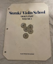 Vintage Suzuki Violin School Violin Part Vol 1 ISBN 0874871441 Music Plus Others