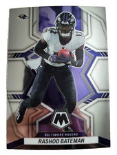 2022 Panini Mosaic Rashod Bateman Baltimore Ravens #15 Football Card (F7