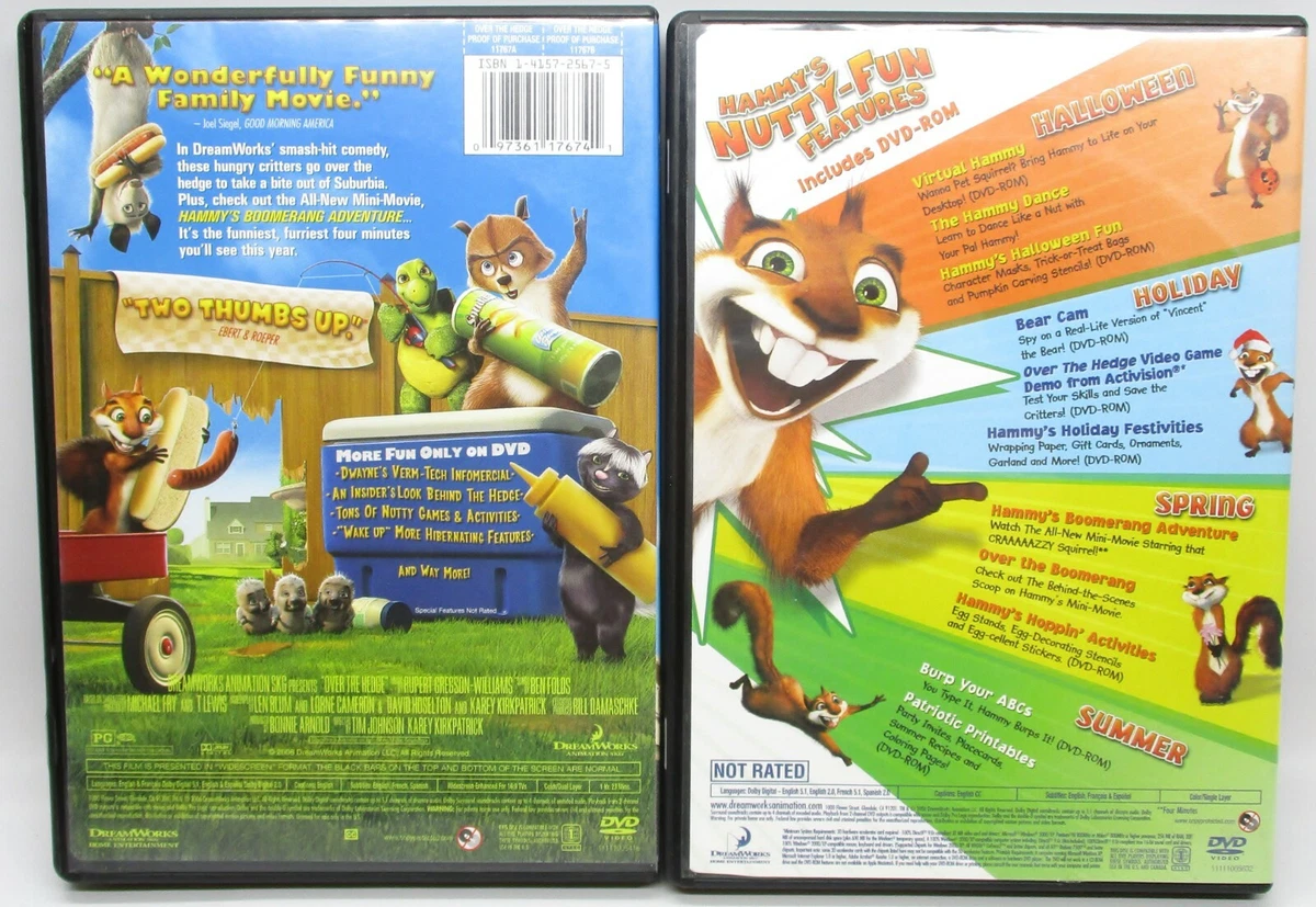 Over The Hedge Hammy Coloring Page