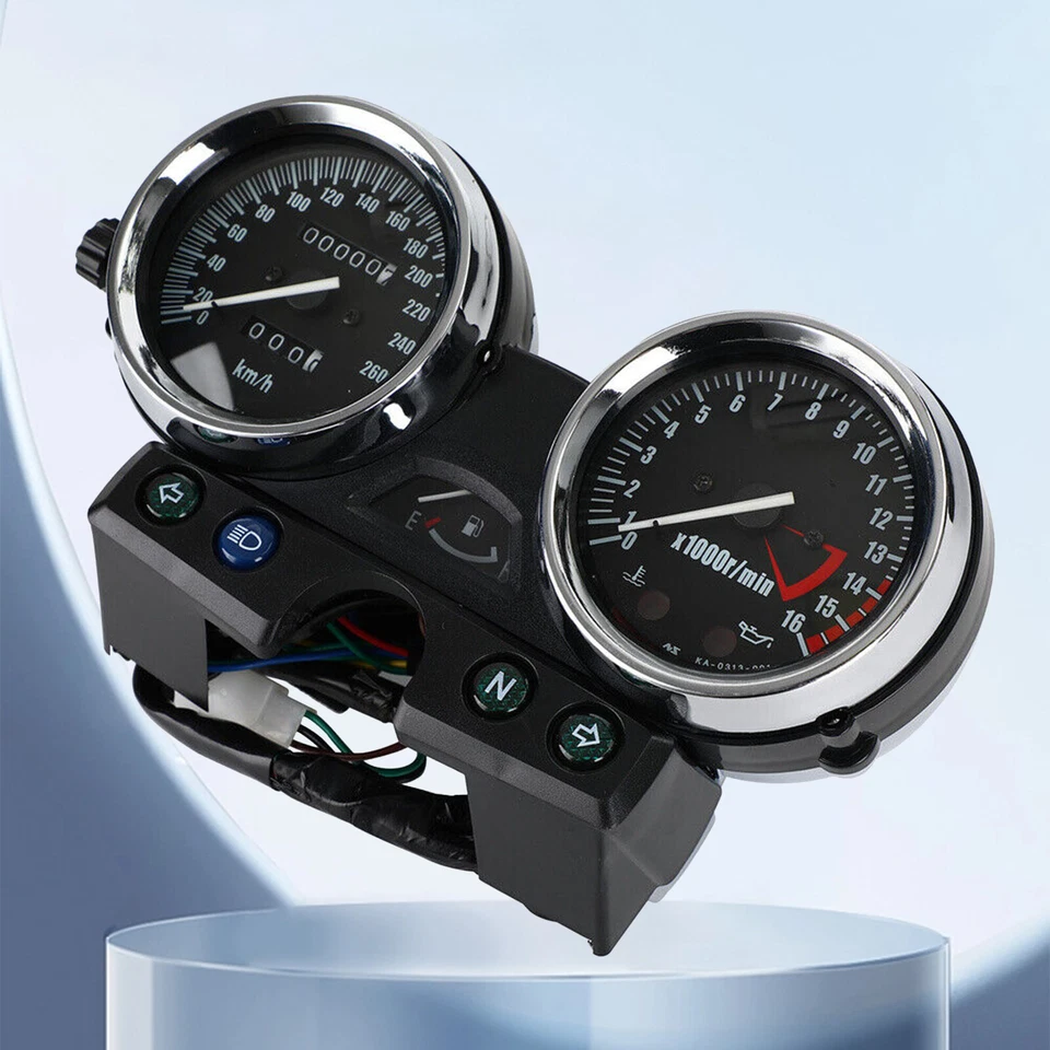 Motorcycle Tachometer For Kawasaki ZRX 1100 1200 Speedometer Instrument Cluster Foto 2 de 4