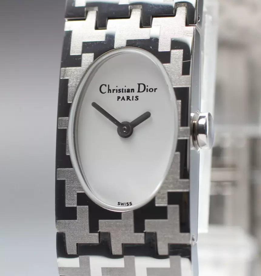 Montre Femme Christian Dior D70 100 Quartz Cadran Blanc Authentique