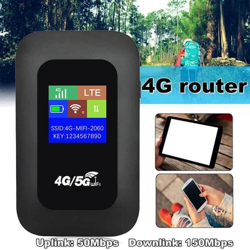 5G Unlocked LTE LCD WiFi Mobile Broadband Compact Wireless Router MiFi Hotspots - Picture 6 of 16