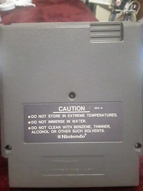 EXCITEBIKE (NES) 1985 NINTENDO 3 SCREW GAME CARTRIDGE