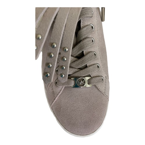 Michael Michael Kors Keaton Kiltie Sneaker Suede Leather Size 9 New Beige/Tan - Picture 10 of 10