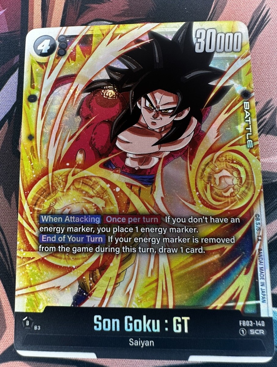 Dragon Ball Super Fusion World Raging Roar Son Goku GT FB03