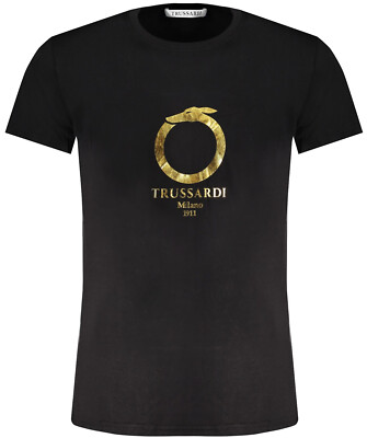 TRUSSARDI BASIC LOGO  T SHIRT.