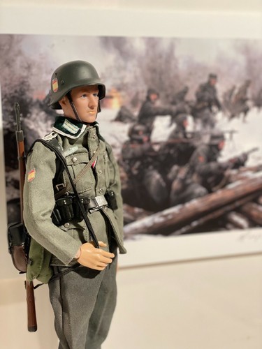 1/6 FIGURA DE ACCION 12 VOLUNTARIO ESPAÑOL DIVISION 250 FRENTE RUSO - Imagen 2 de 11