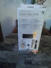 Sharper Image Socket Shelf Deluxe 8 Port Surg...