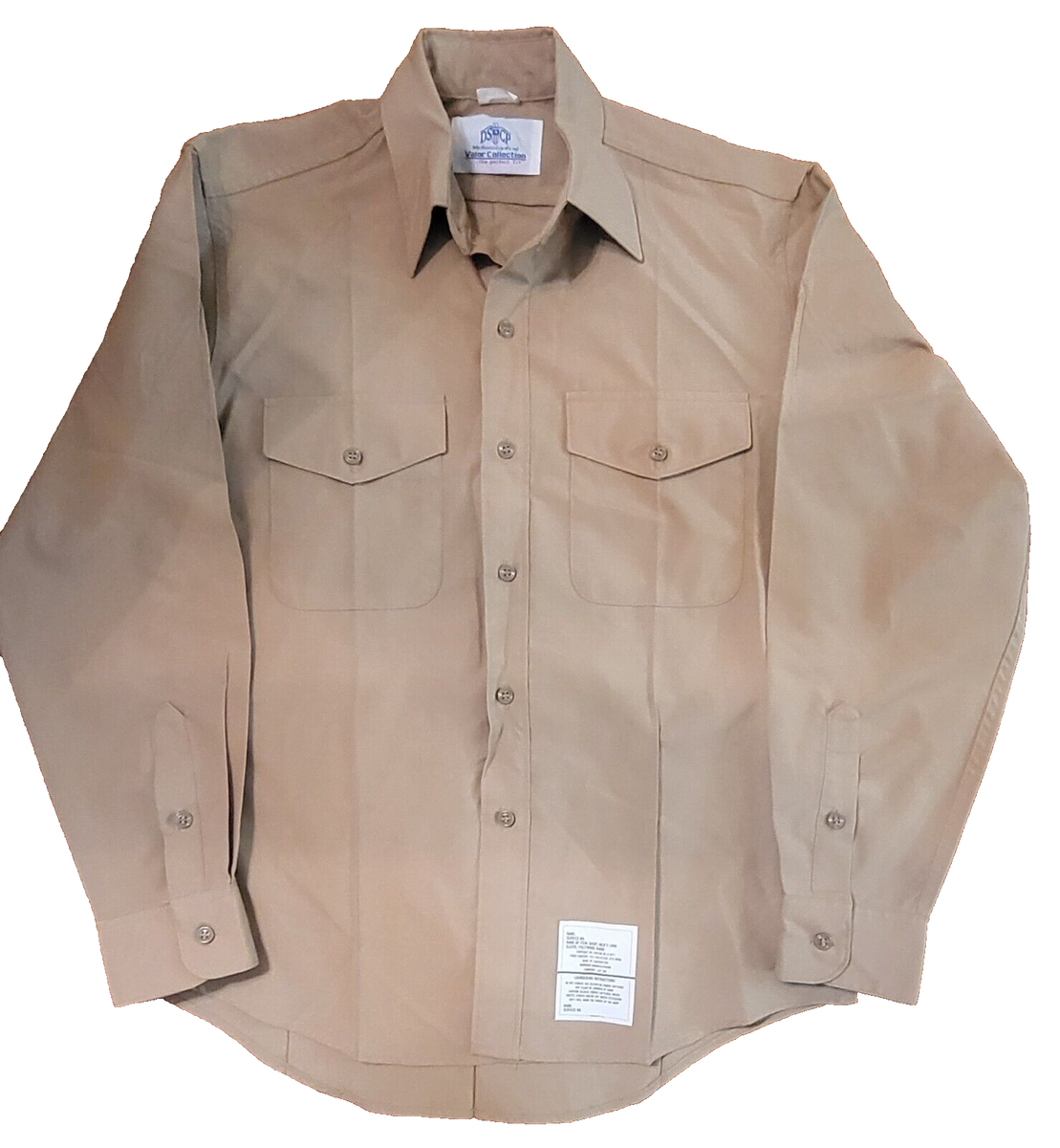USMC Marine Corps Dress Khaki Long Sleeve Shirt Men's Size 15 x 35 Men's New | eBay USMC Marine Corps Dress Khaki Long Sleeve Shirt Men's Size 15 x 35 Men's New | eBay