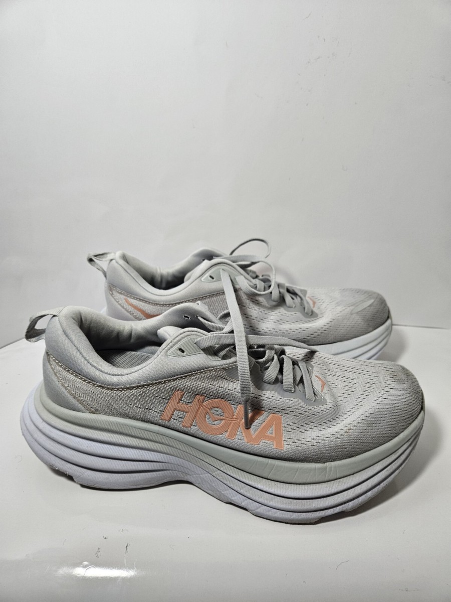 Hoka Bondi 8 wide women Hoka BONDI 8 1127954/HMLR D gray