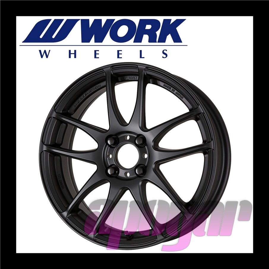 WORK EMOTION CR Kiwami WHEEL (1pcs) 16 inch 6.5J 52 4H 100