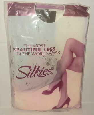 Silkies Queen Size Taupe Ultra Knee Highs Pair NWT New 131405 USA 2010 