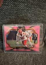 2025 Panini Select - Field Level Chris Jones #409 Pink Glitter Prizm /15