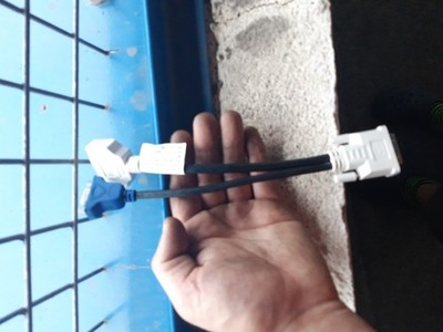 DVI-I zu DVI-D und VGA-Splitterkabel, DVI-I-Männlich zu DVI-D-Weiblich VGA 
