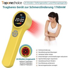 LLLT Lasertherapie Gerat 1760mW Rotlicht Infrarot Schmerzbehandlung Heimgebrauch