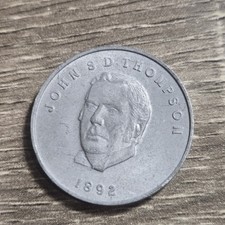 Shell Canada  John S D Thompson Canada Prime Minister (1892) Parliament Token