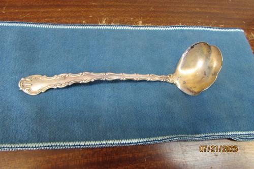 antique sterling silver spoon small ladle pat 1897 17 grams