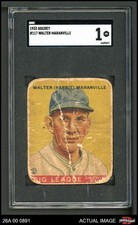 1933 Goudey #117 Rabbit Maranville Braves HOF SGC 1 - POOR