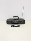 Vintage Sony CFS-204 Boombox AM/FM Cassette Tested Read Description