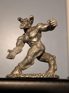 Doom Reaper Miniature Figurine Vintage 1993-1997, Pewter, Baron of Hell Series