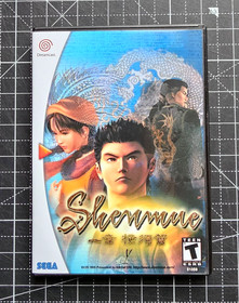 Dreamcast Shenmue You Choose Custom Case Color-NO Game or Manual