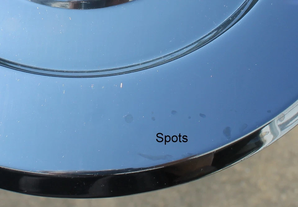 1) Tapacubos tapacubos Volvo 240 242 244 245 acero inoxidable 1 pieza 1975-1984 Foto 2 de 4