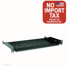 5 Pack Cantilever Server Shelf Vented Shelves Rack Mount 19" 1U 10" 250mm Deep