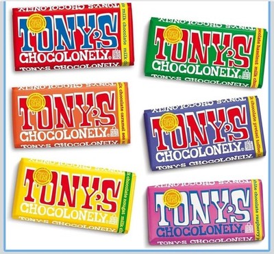 Tony s Chocolonely Super Duper Milk Chocolate Candy Bar Bundle NIB