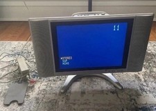 Sharp Aquos LC-15B6U-SM 15” LCD TV With Remote Retro Gaming Tested