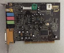 Sound Blaster Live PCI 5.1 Surround Sound Audio Card