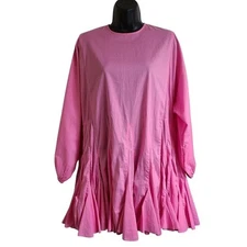 RHODE Womens Ella Anthropologie Pink Fit Flare Mini Dress Size XS