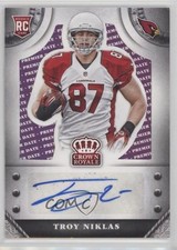 2014 Crown Royale Rookie Signatures Premier Date 10/14 Troy Niklas Auto 0c2