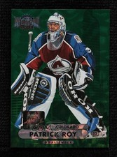 2013-14 Fleer Showcase Metal Universe PMG Green 2/10 Patrick Roy #MU-37 HOF 06tj