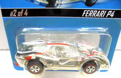 2003 Hot Wheels Redline Club Super Chromes Ferrari P4 12193/12500