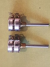 Coppia potenziometri doppi lineari 10KΩ (10K B) – albero lungo