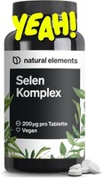 Selen Komplex Hochdosiert, 200µG Selen - 365 Tabletten - Vegan