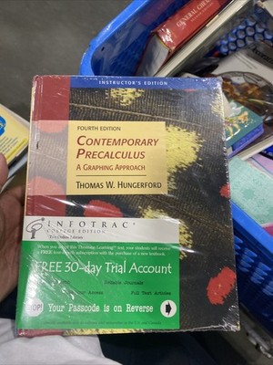 Contemporary Precalculus: A Graphing Approach Instructors Edition
