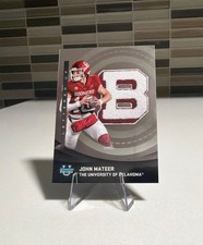 2025 Bowman University Chrome - Lettered Up! John Mateer #LU-10 (RC)